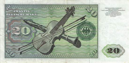 20 Mark 1971d Ersatznote